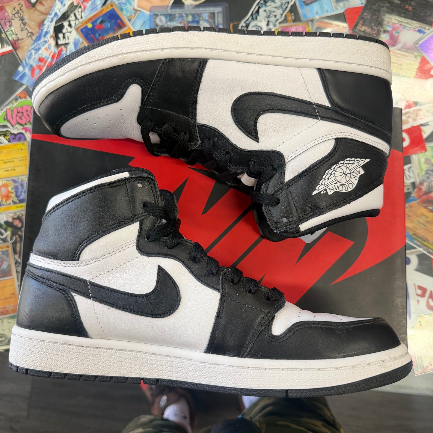 Jordan 1 Retro Black White 2014 U10
