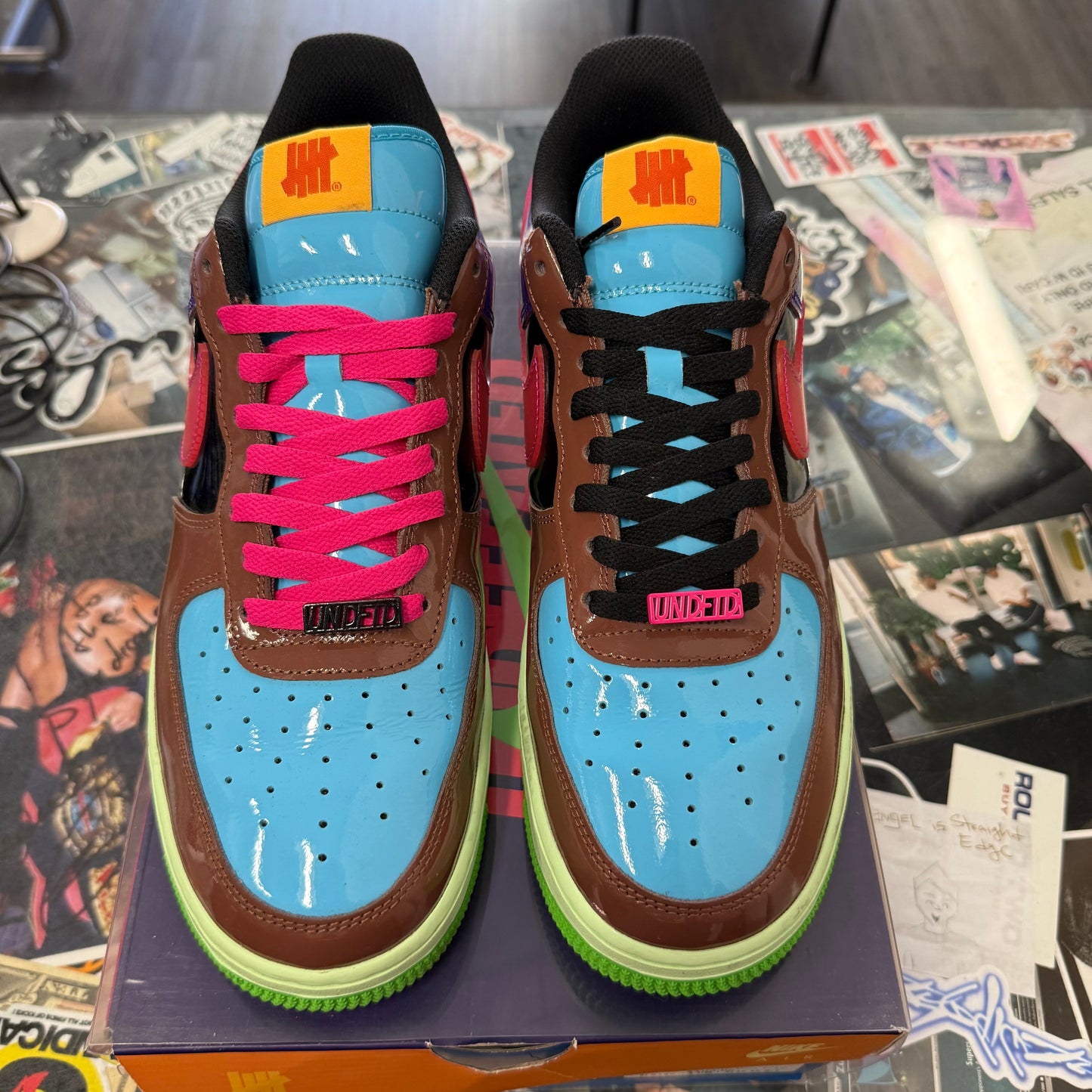 Nike Air Force 1 Undefeated Multi Pink Prime U11