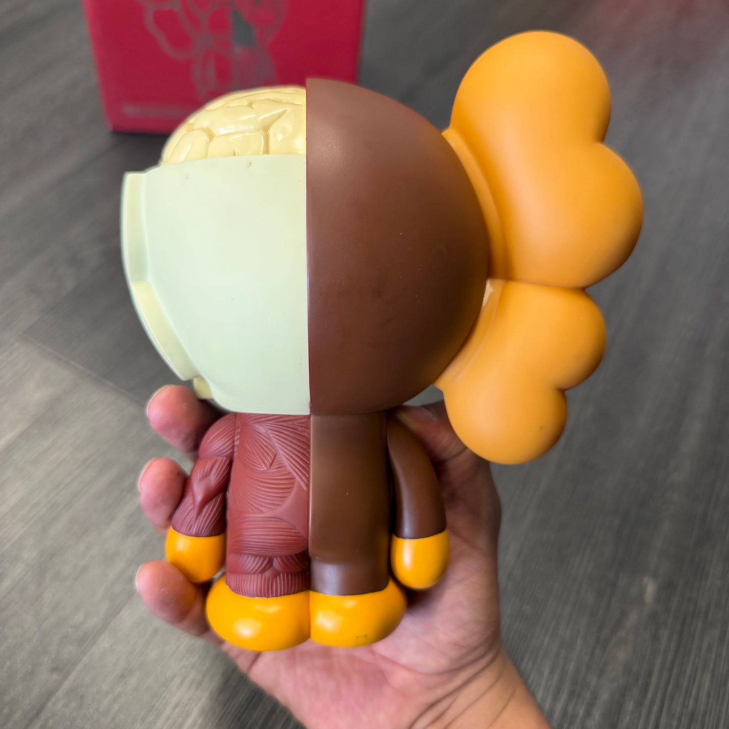 KAWS Bape Dissected Baby Milo Brown