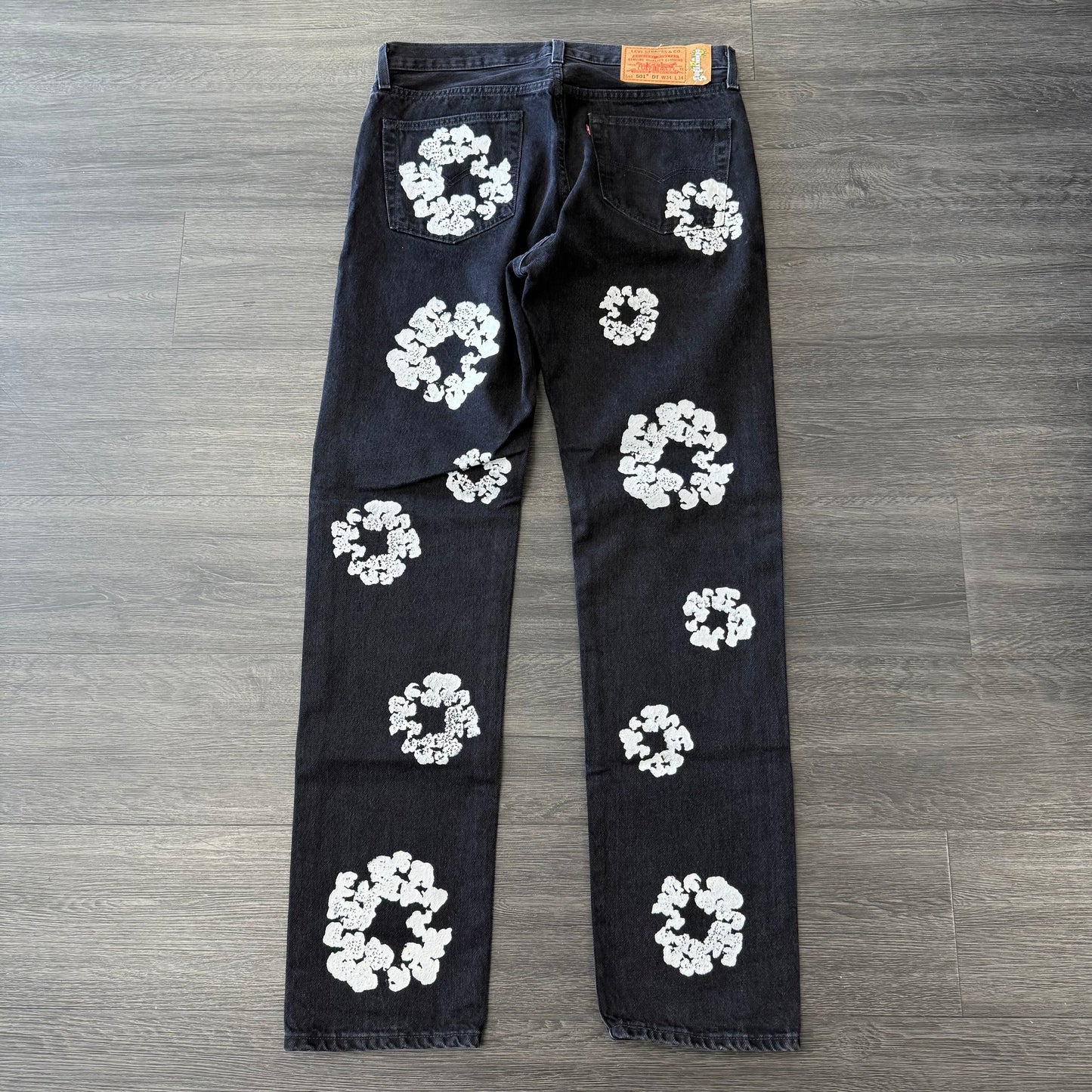 Denim Tears Levis Denim Black