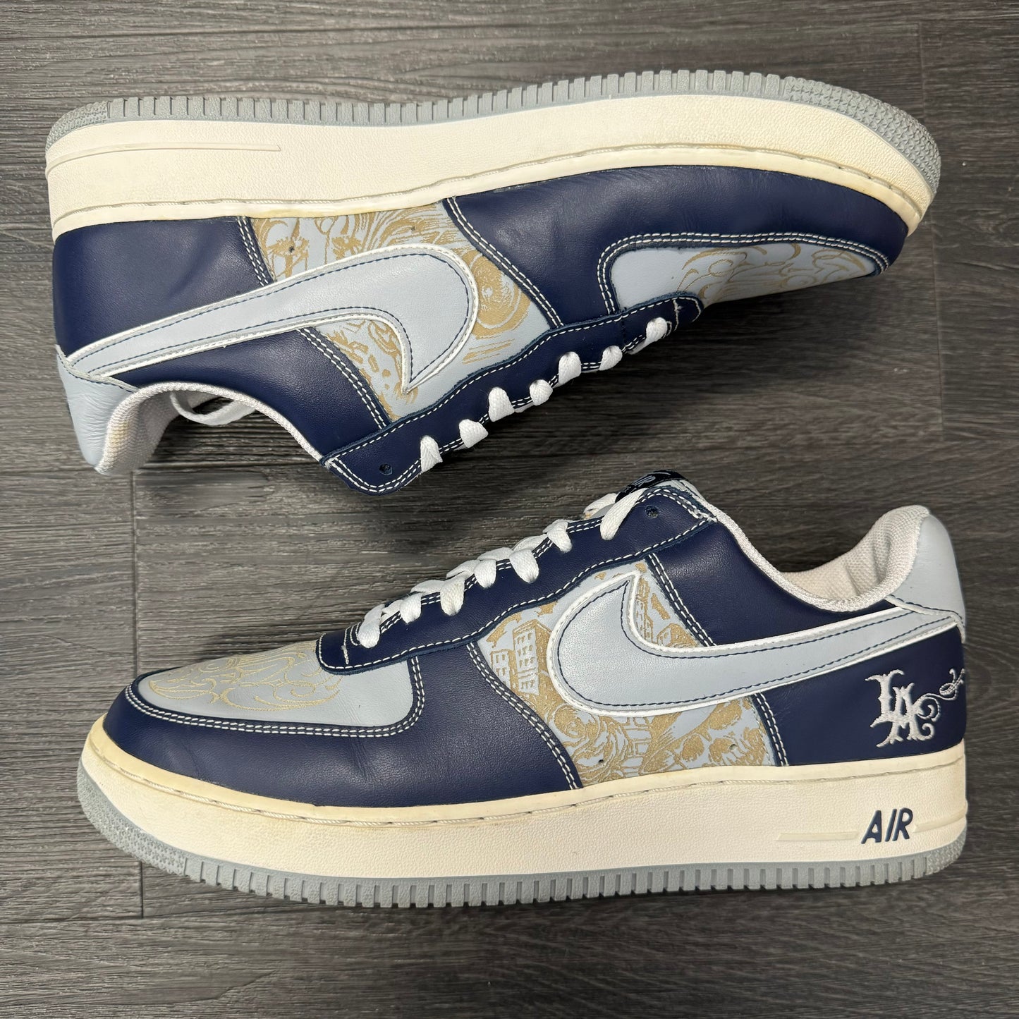 Nike Air Force 1 Low Mr Cartoon Blue Tattoo Clown