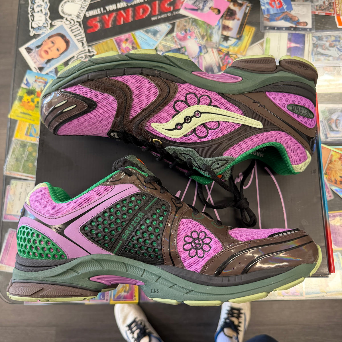 Saucony ProGrid Triumph 4 Jae Tips Flowers Grow Uptown Perilla U13