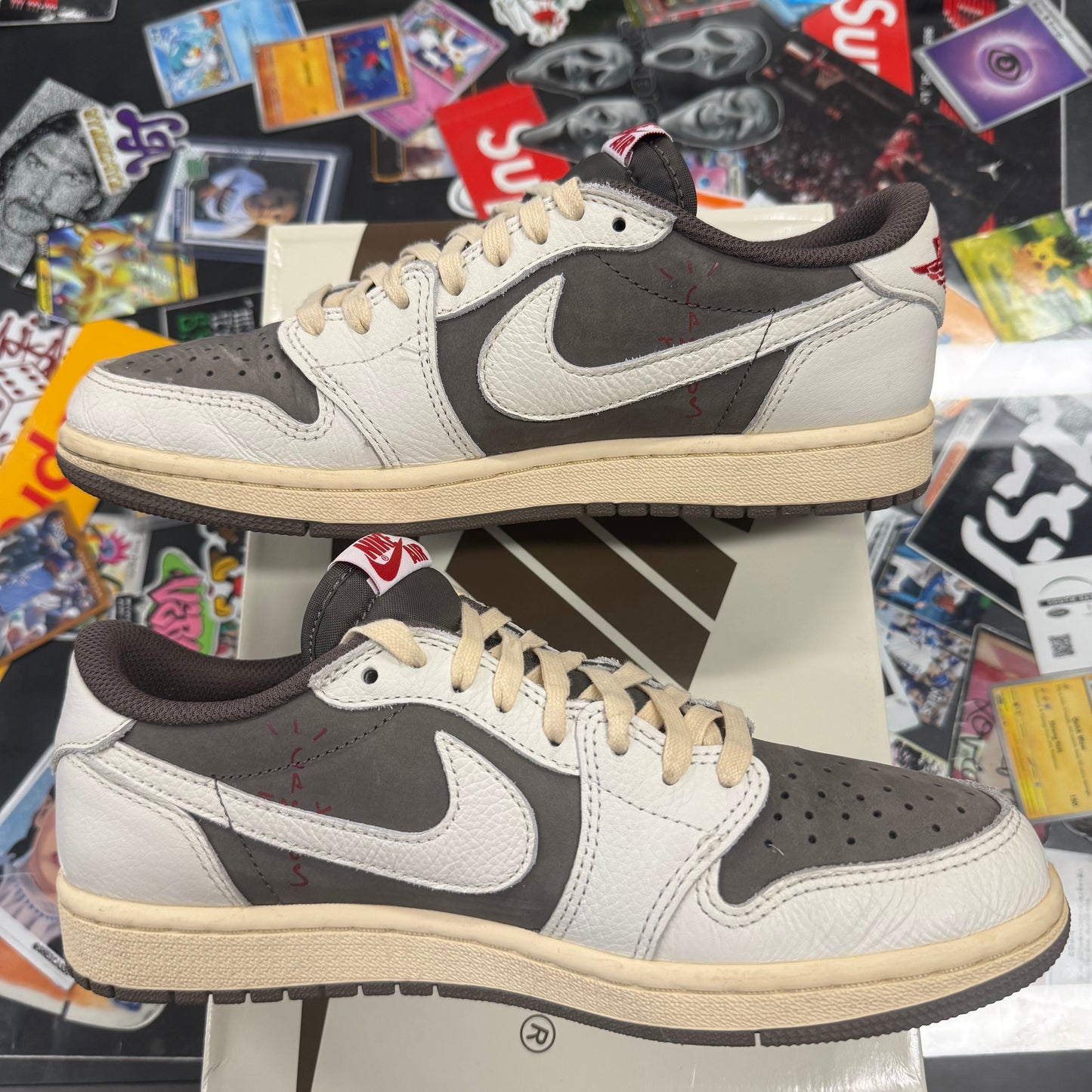 Jordan 1 Retro Low Travis Scott Reverse Mocha U7.5