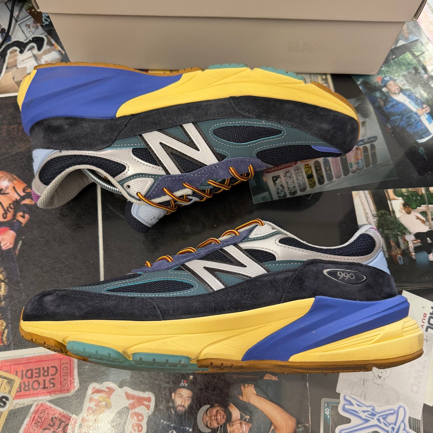 New Balance 990v6 MiUSA Action Bronson Lapis Lazuli U
