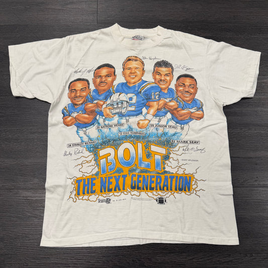 Chargers Bolt Next Gen Vintage Tee