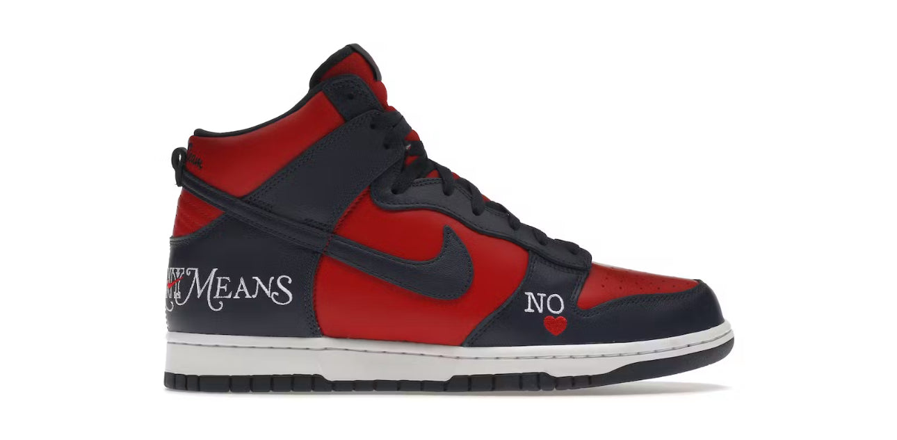 Nike SB Dunk High Supreme By Any Means Navy U10.5