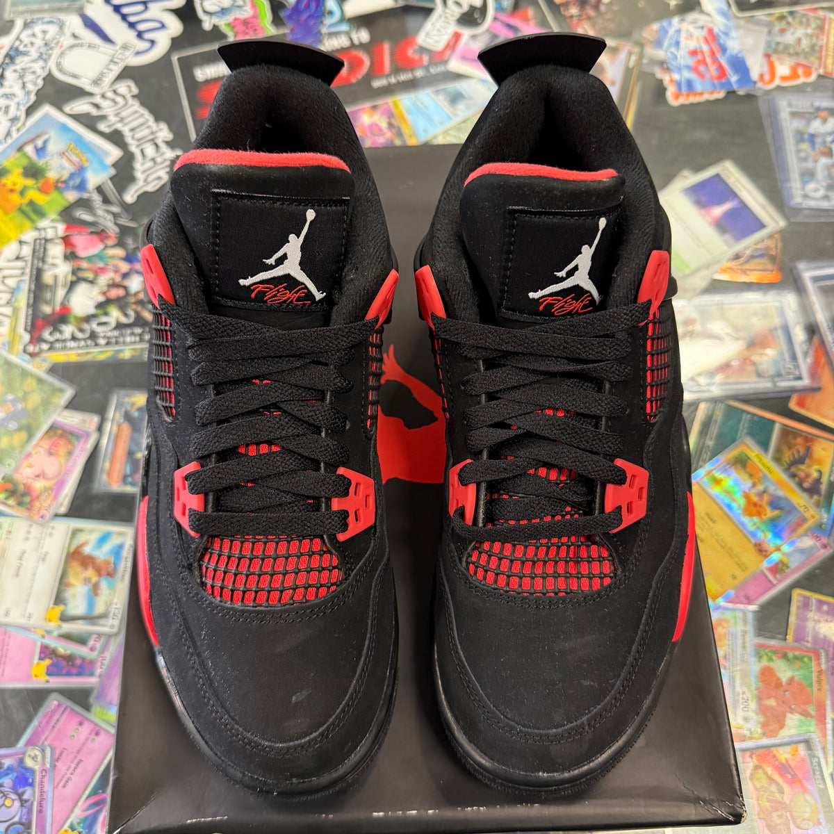 Jordan 4 Retro Red Thunder GS