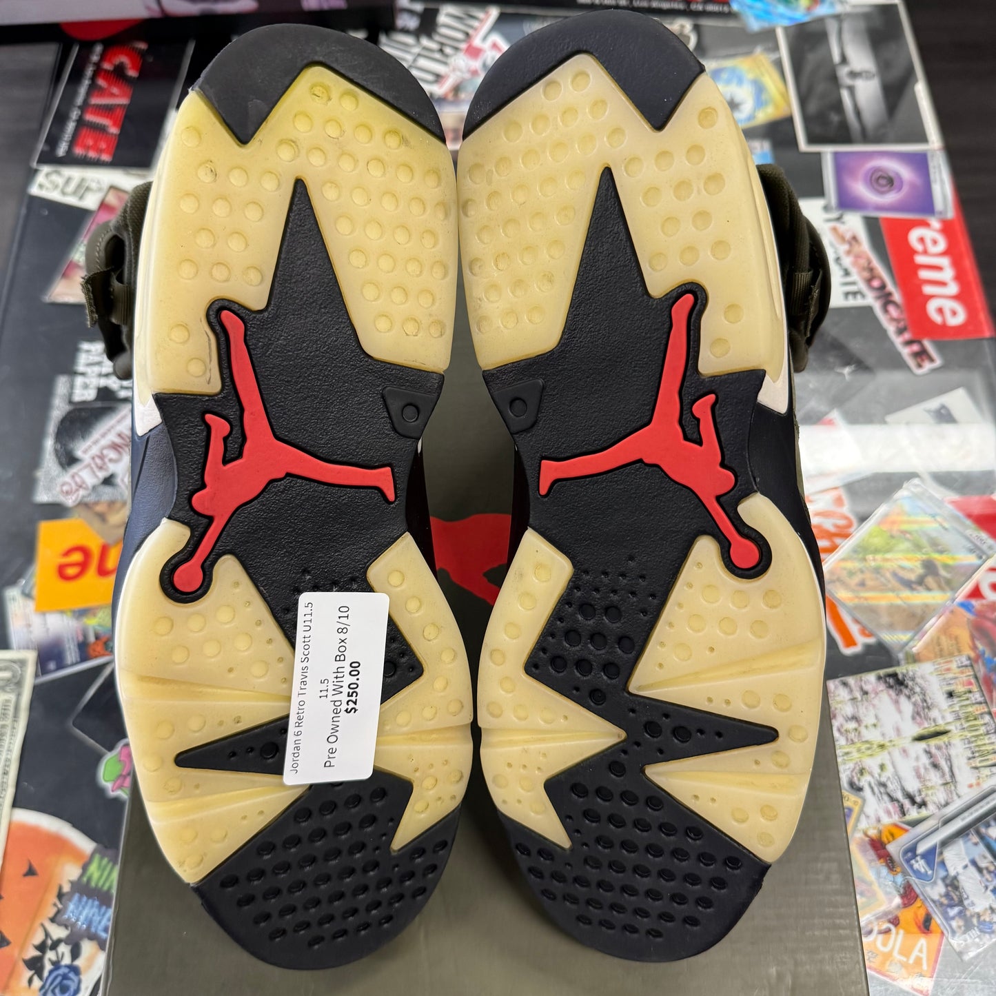 Jordan 6 Retro Travis Scott U11.5