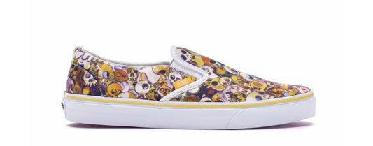 Vans Slip On LX Murakami Yellow Skull