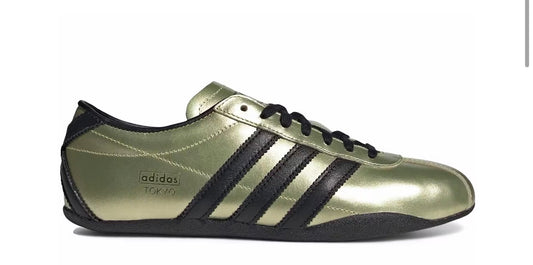 Adidas Tokyo Gold Metallic Black Womens