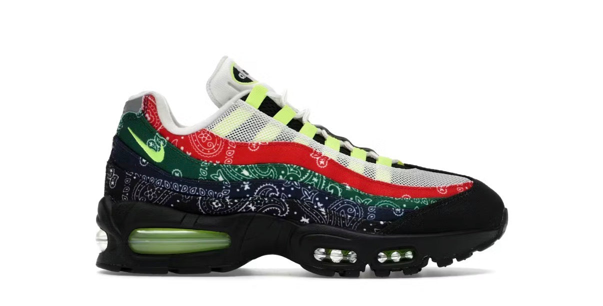 Nike Air Max 95 OG Big Bubble Neon Paisley Bandana
