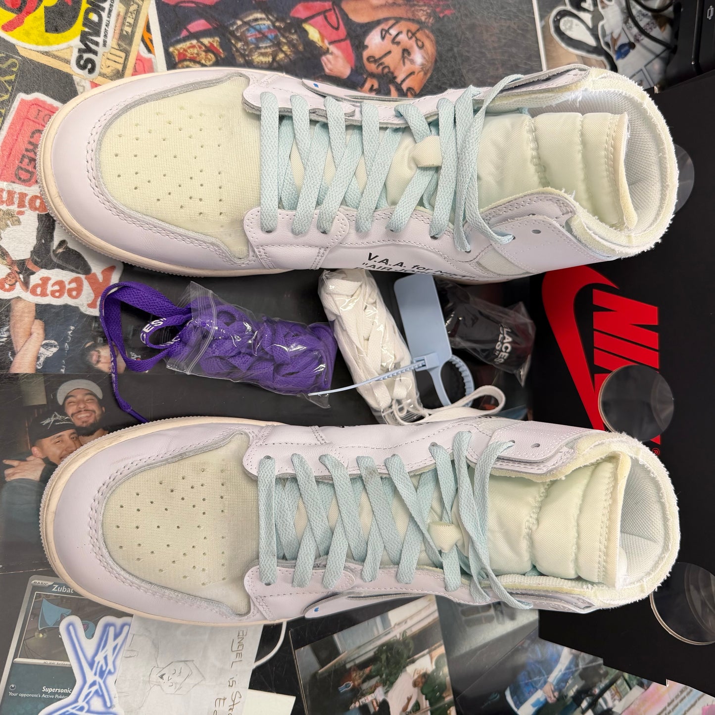Jordan 1 Retro High Virgil Abloh Archive Alaska U11