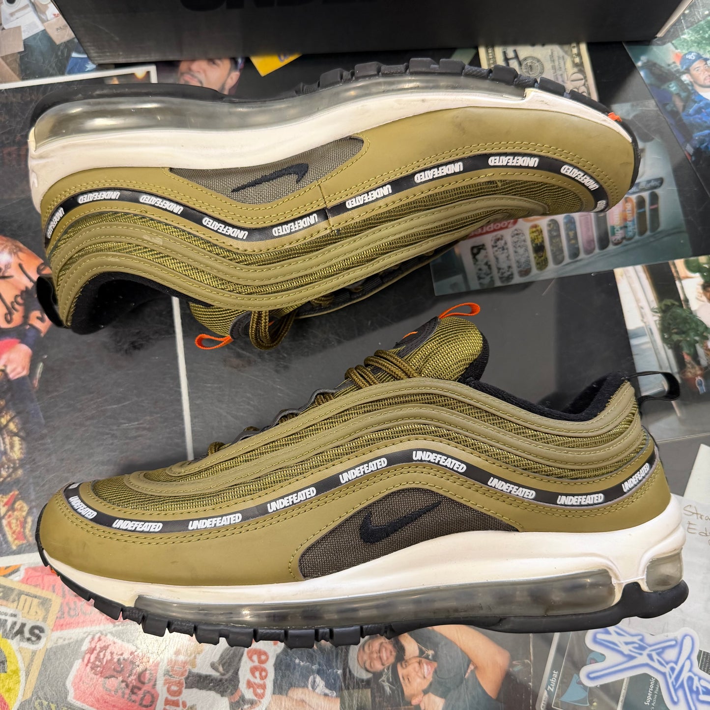 Nike Air Max 97 Undefeated Black Militia Green 2020 U10