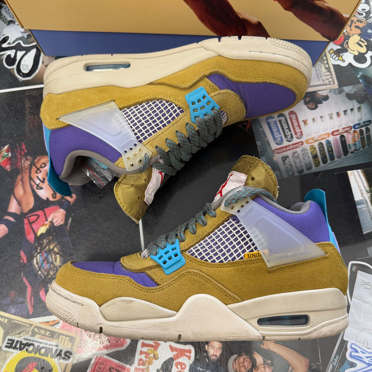 Jordan 4 Retro Union Desert Moss U8