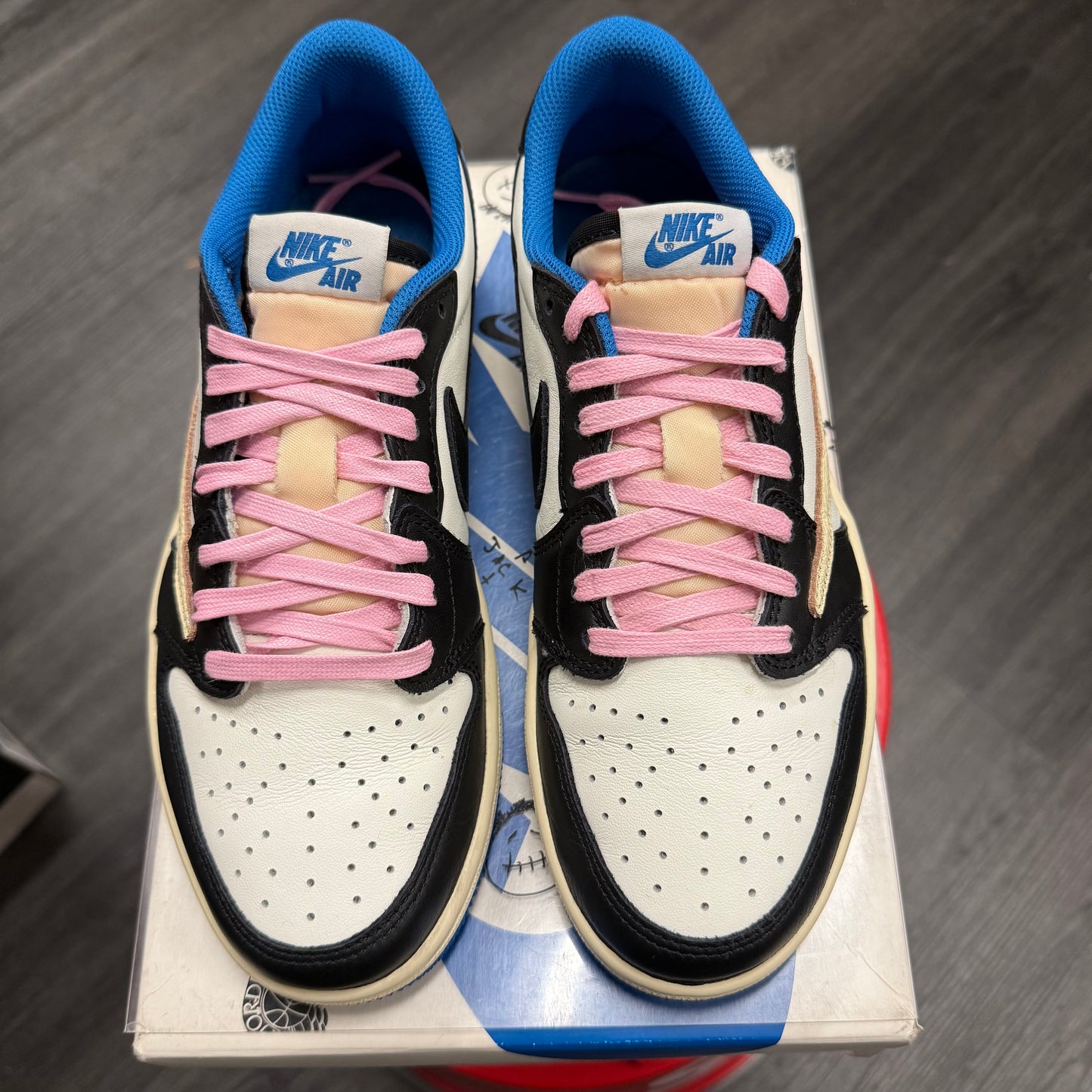Jordan 1 Retro Low Fragment Travis Scott U7.5