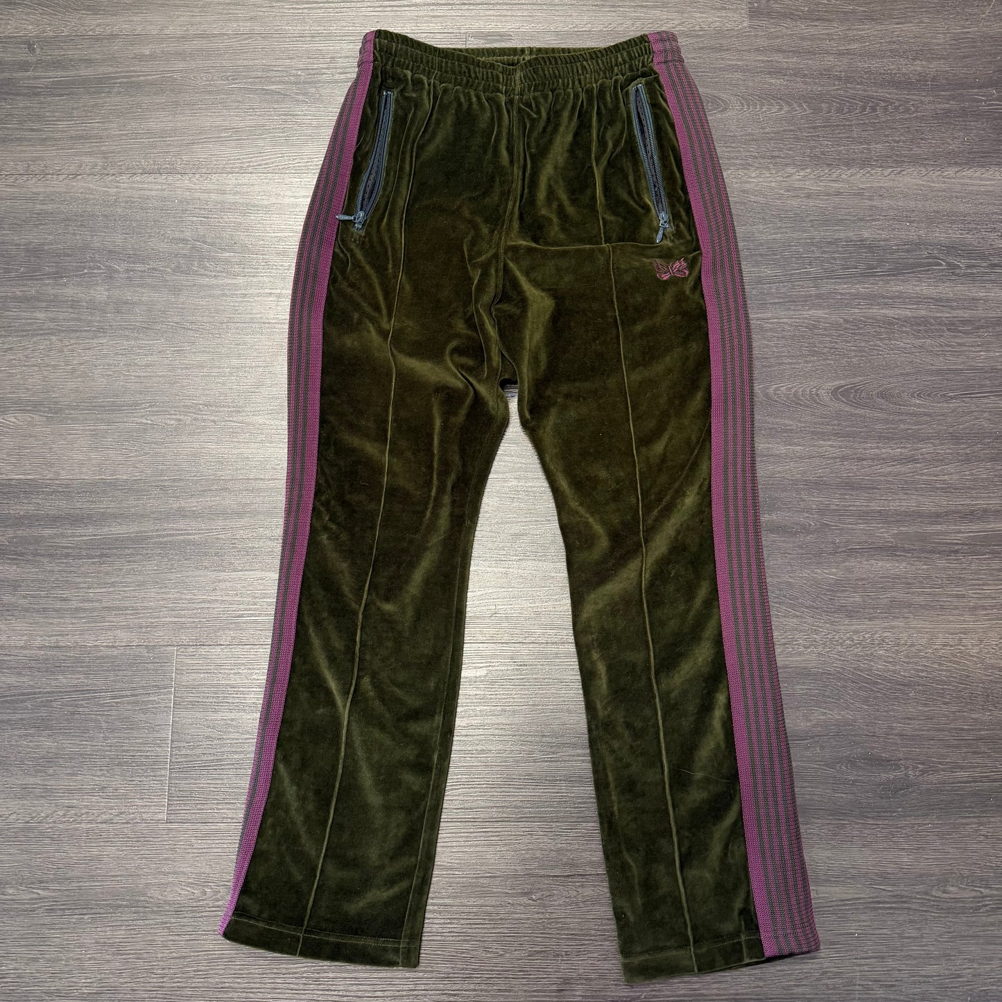 Needles Track Pants Green Purple