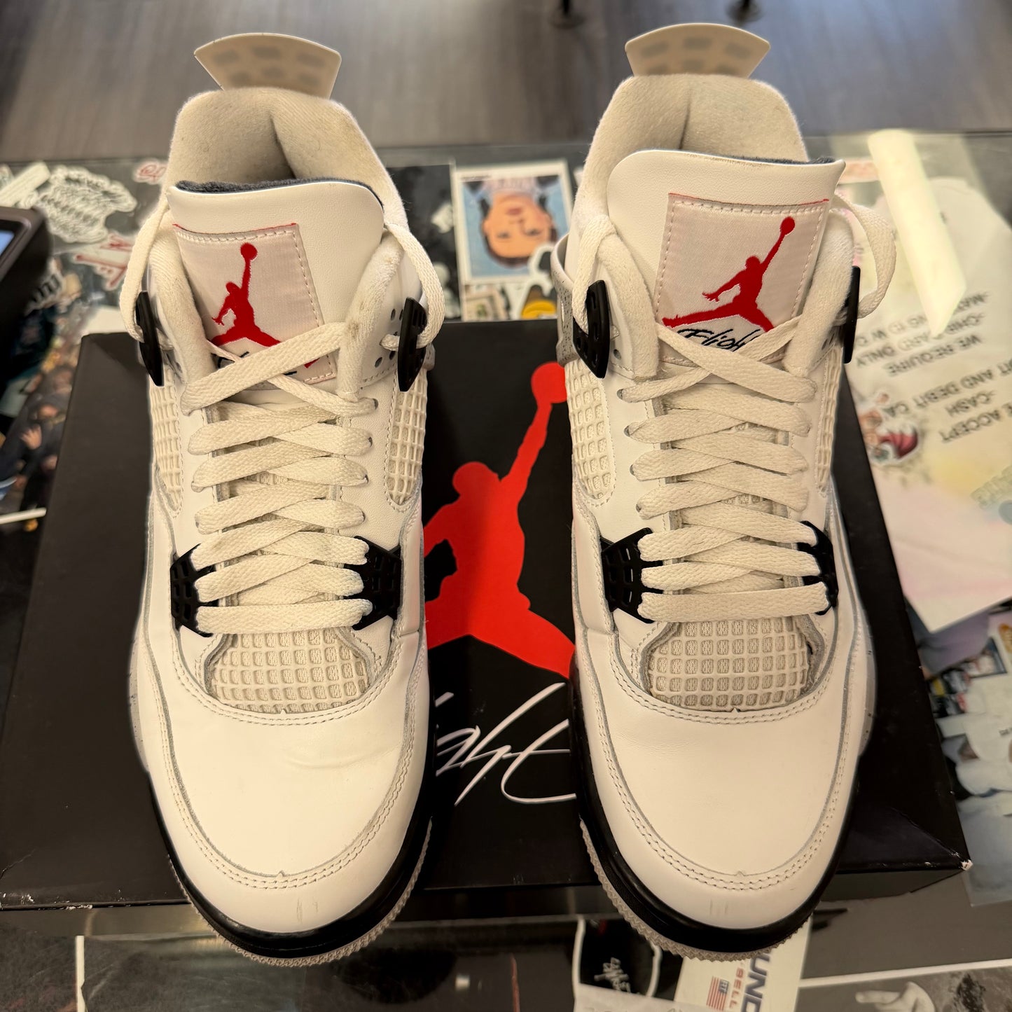 Jordan 4 Retro White Cement (2025) U9