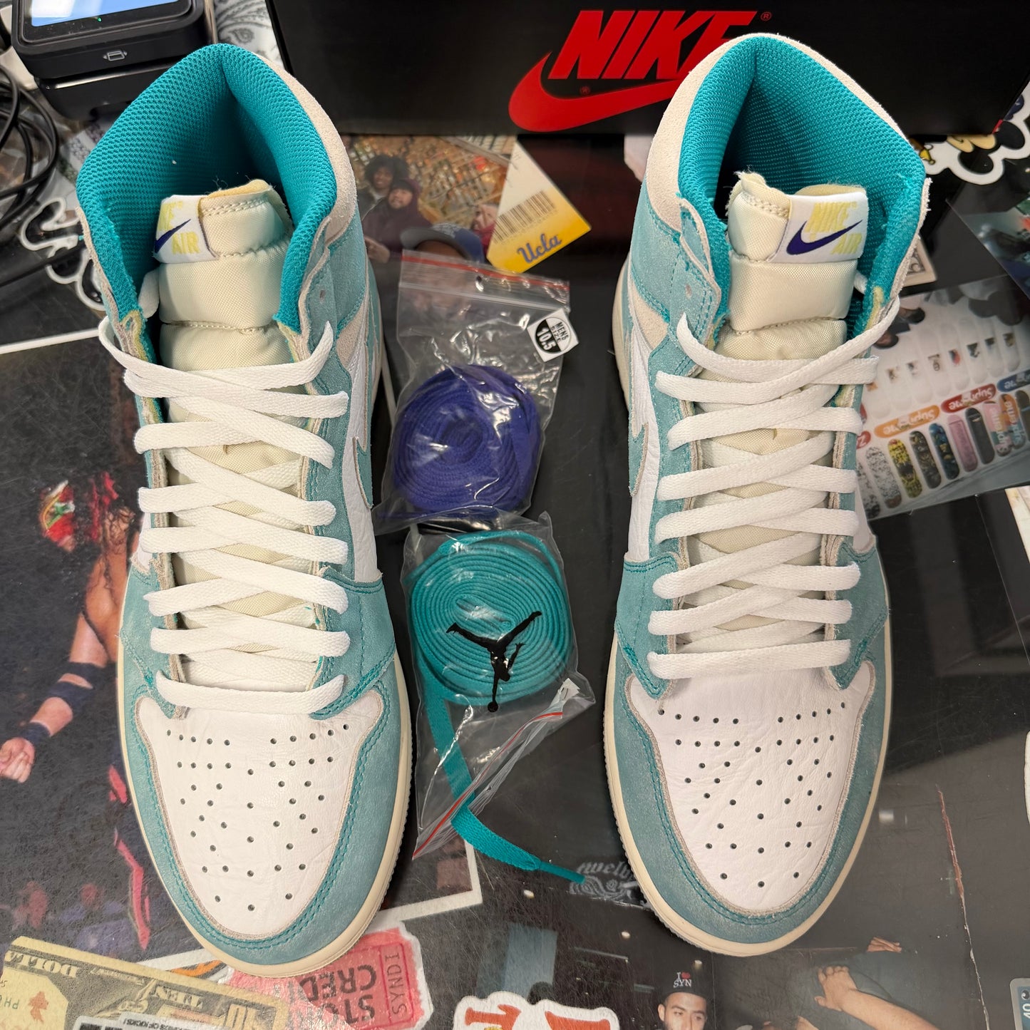 Jordan 1 Retro High Turbo Green U10.5