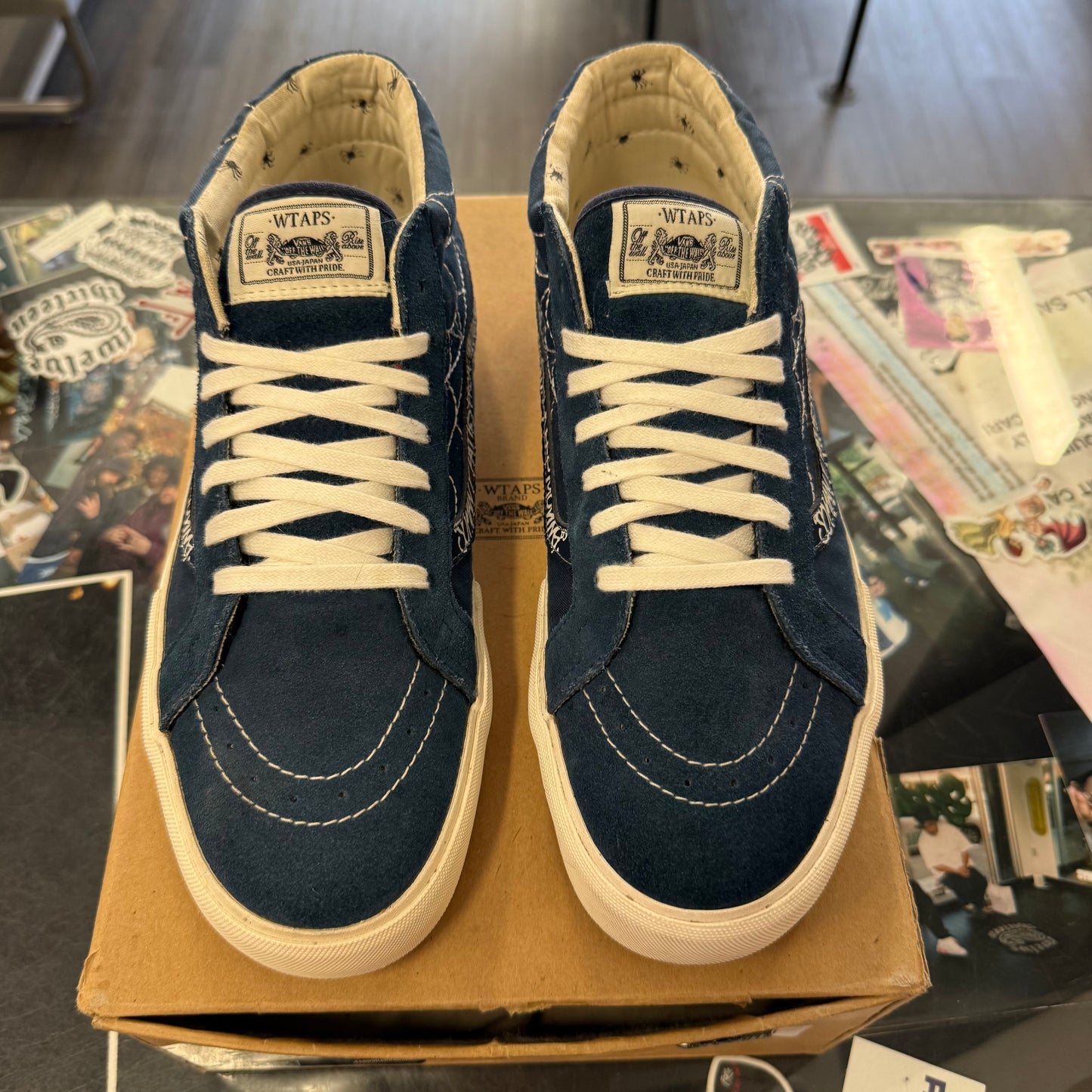 Vans Sk8-Mid Syndicate WTAPS Spider Navy
