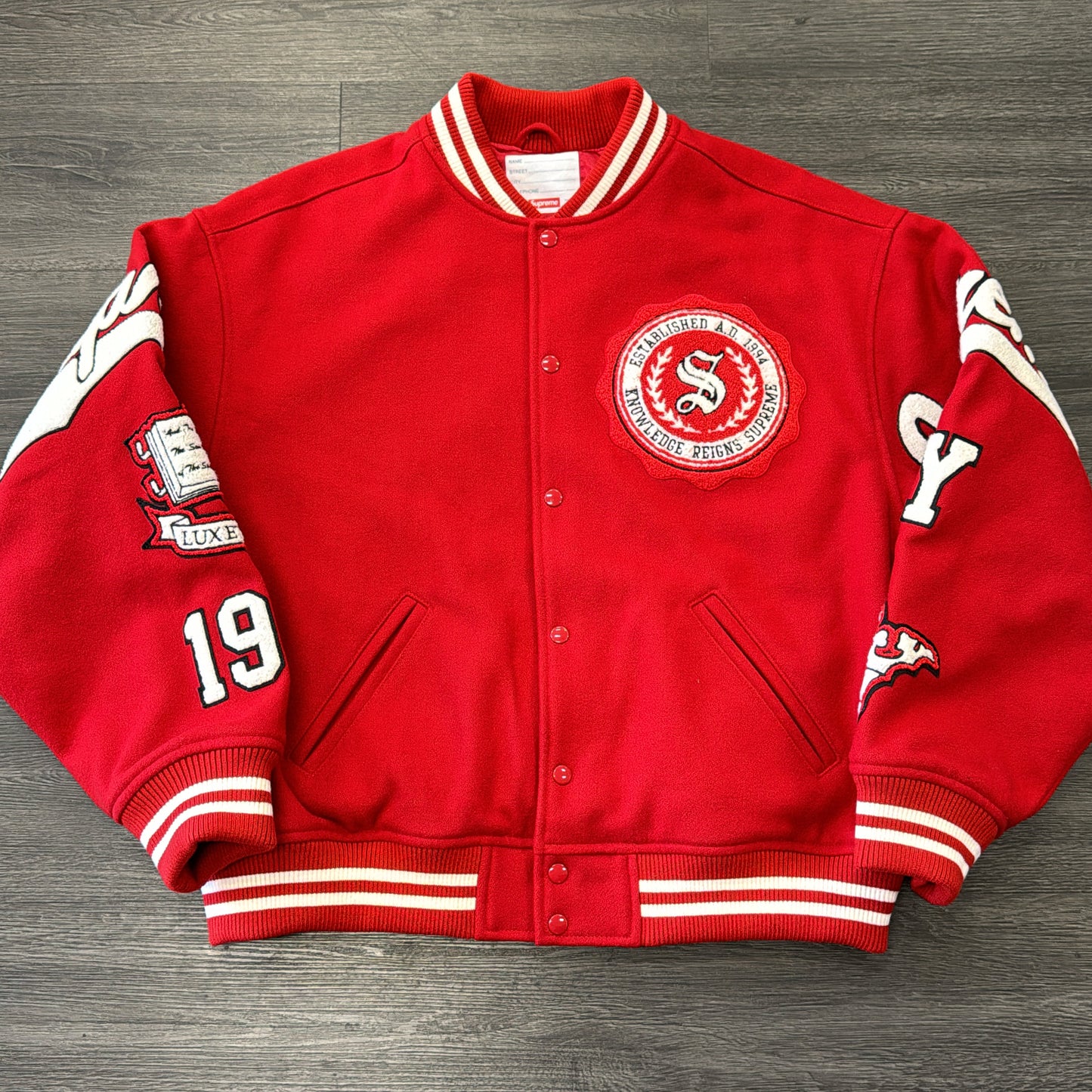 Supreme Varsity Veritas Red