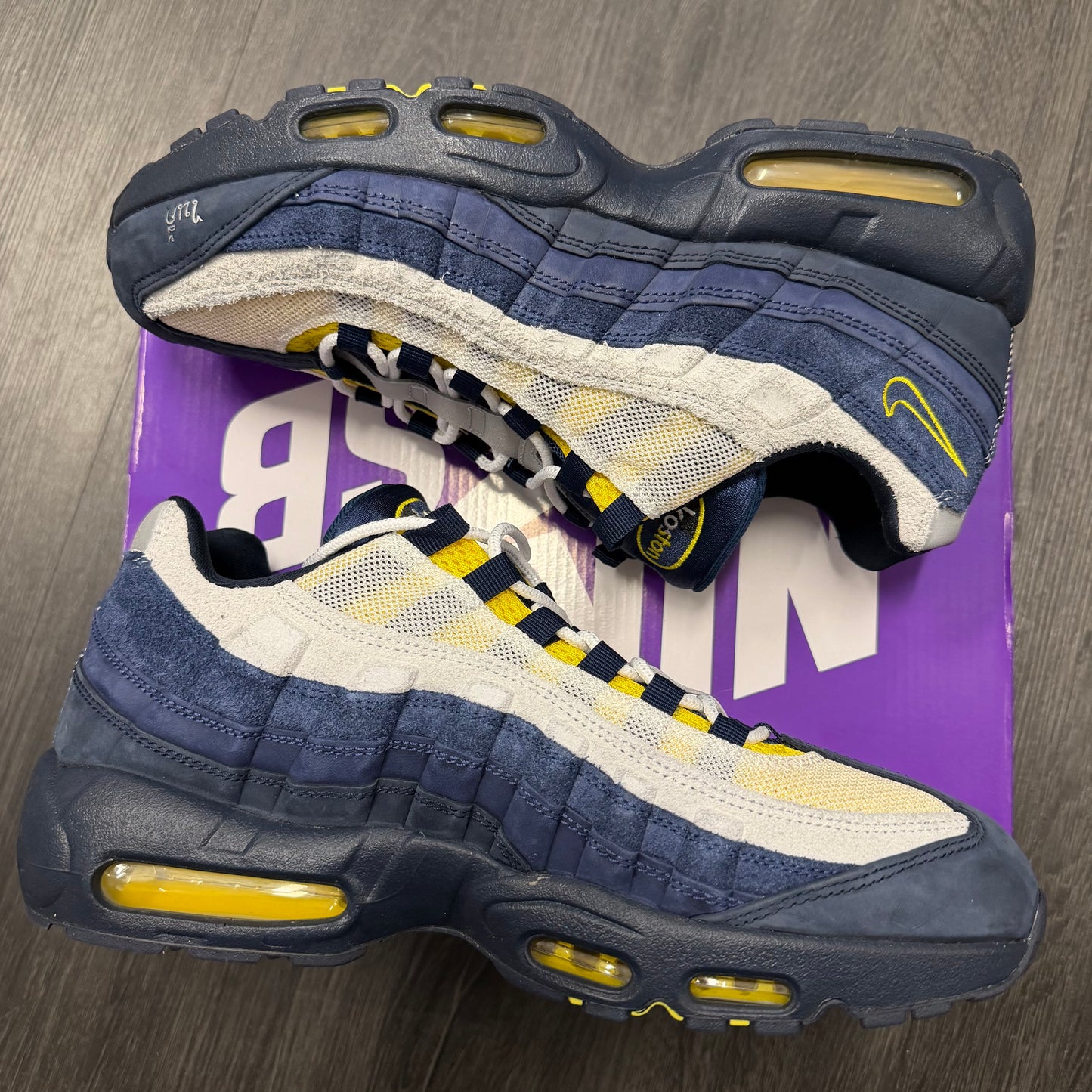 Nike Air Max 95 SB Eric Koston Obsidian Speed Yellow U11.5