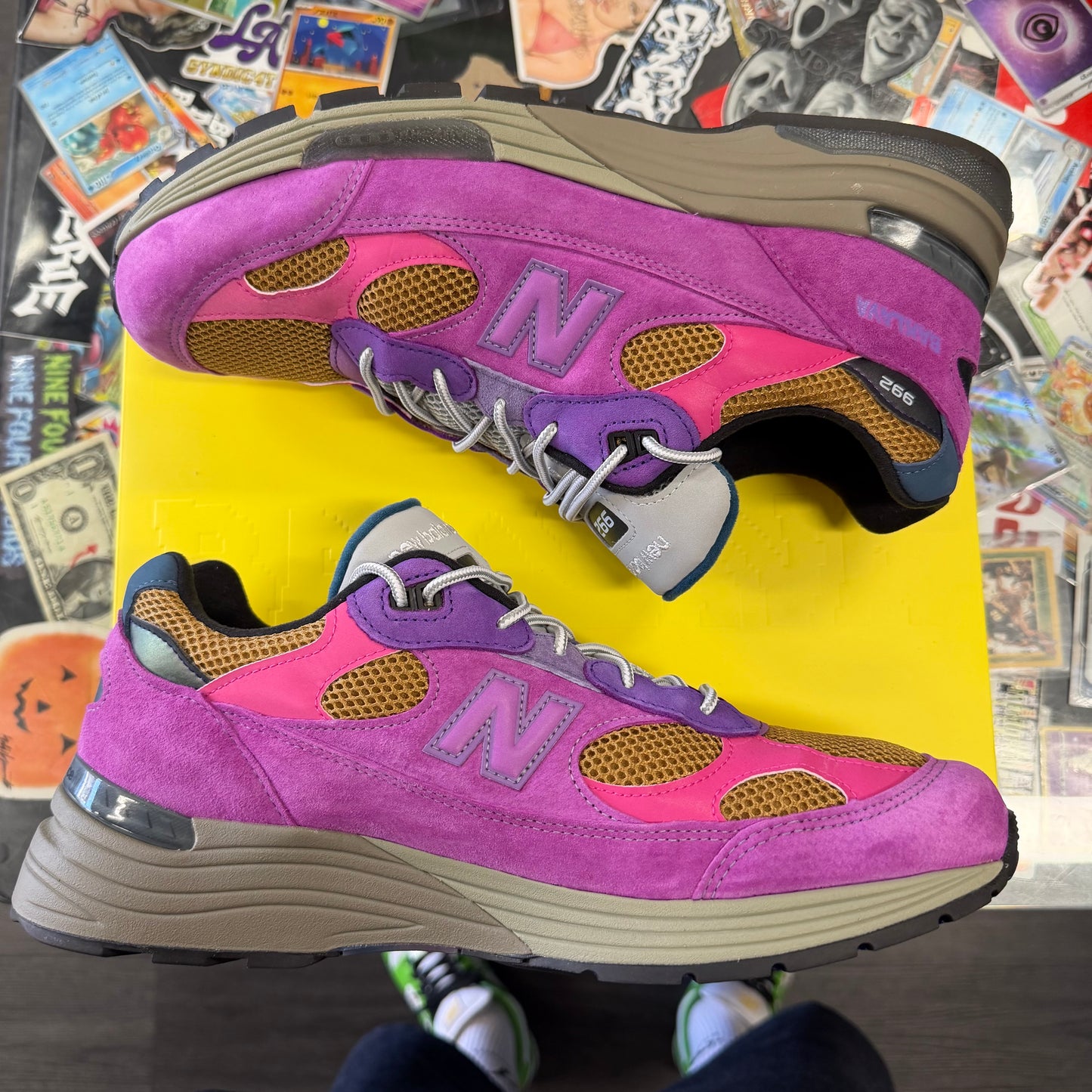 New Balance 992 MiUSA Action Bronson Digitalis Purpurea U11.5