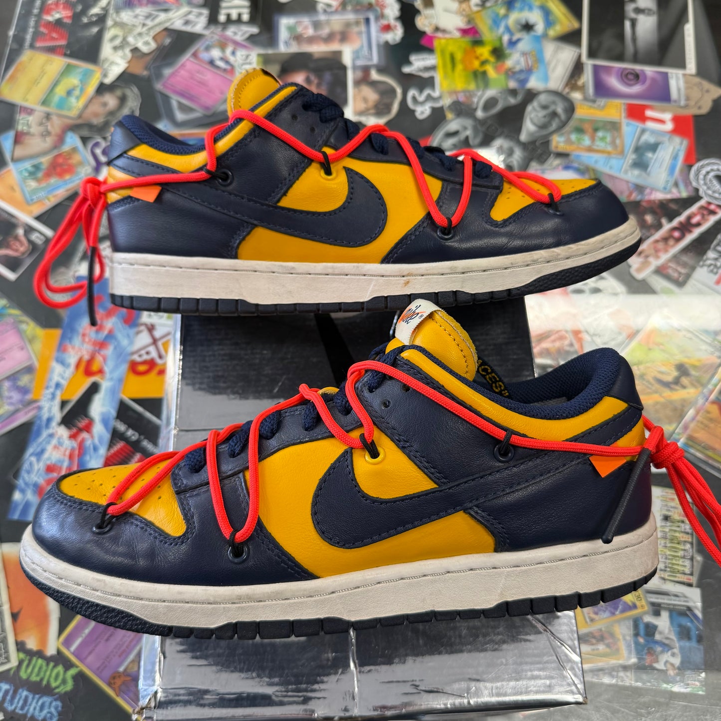 Nike Dunk Low Off-White University Gold U8