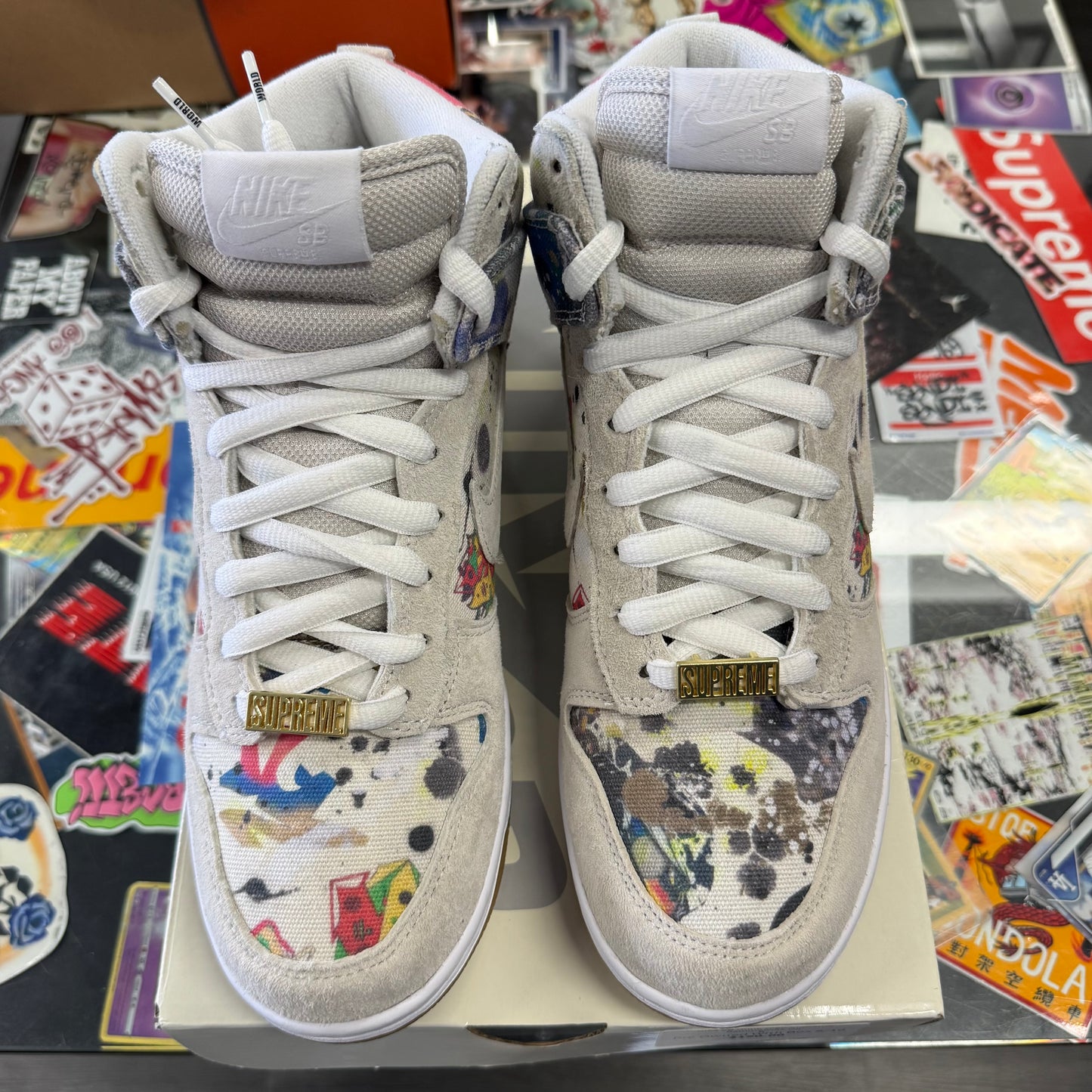 Nike SB Dunk High Supreme Rammellzee U8