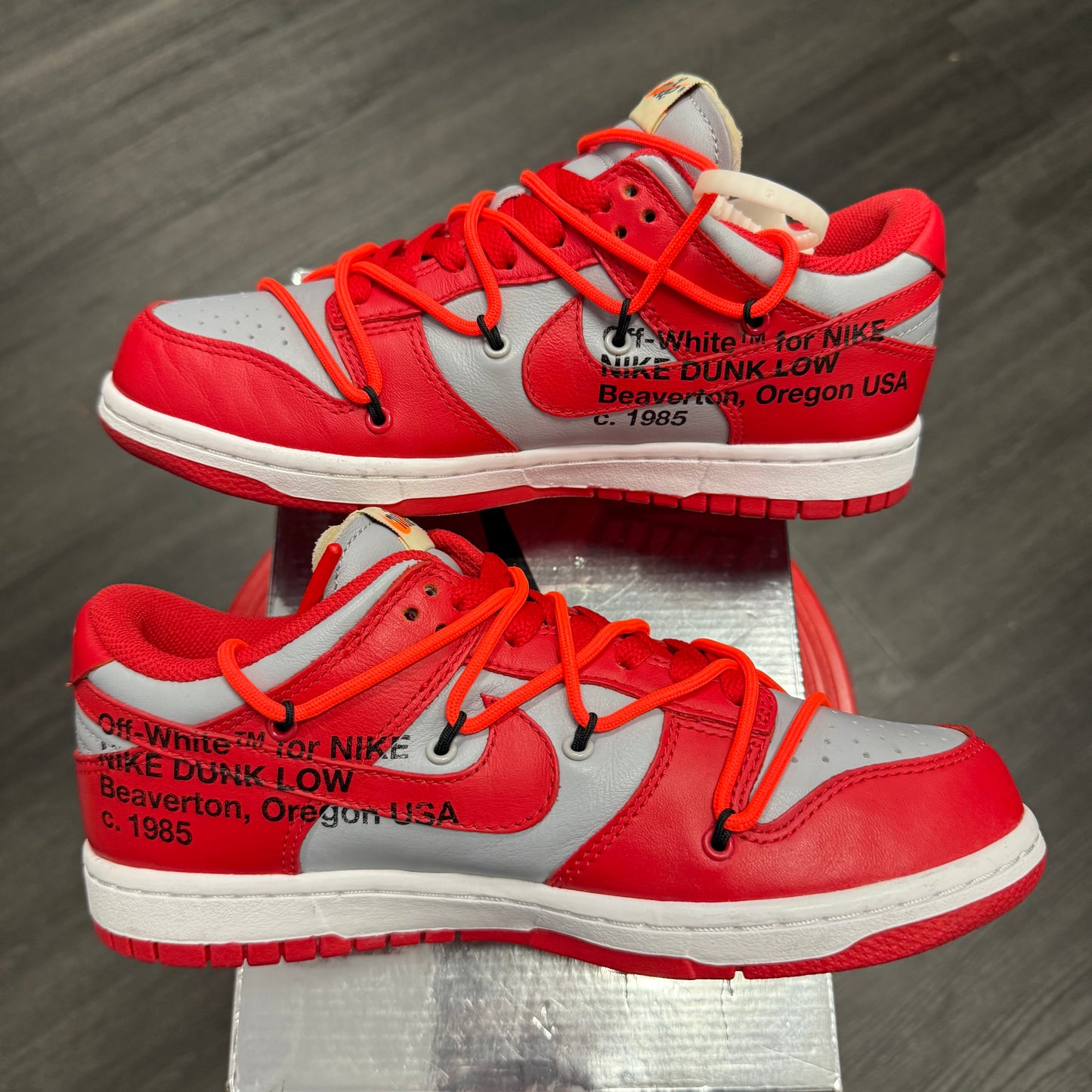 Nike Dunk Low Off-White University Red U