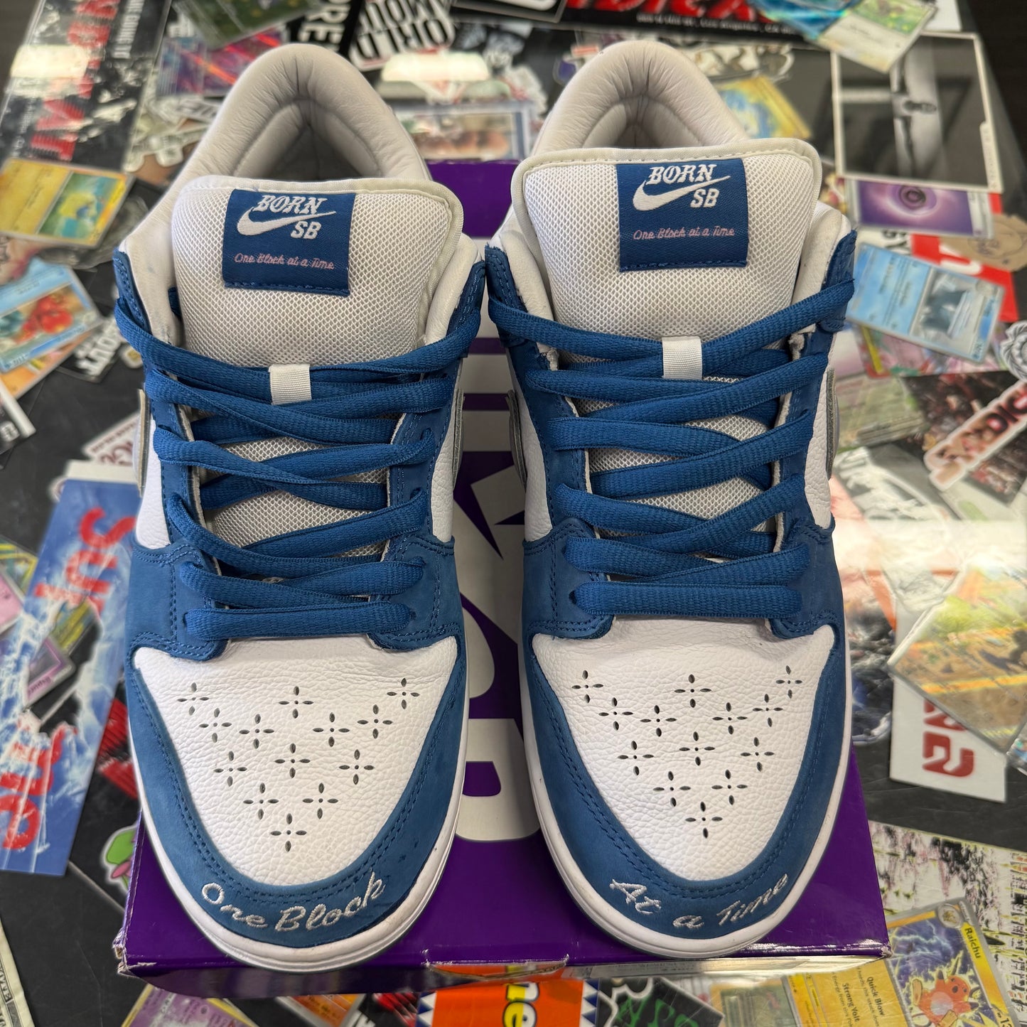 Nike SB Dunk Low Born X Raised One Block At A Time U10 RB
