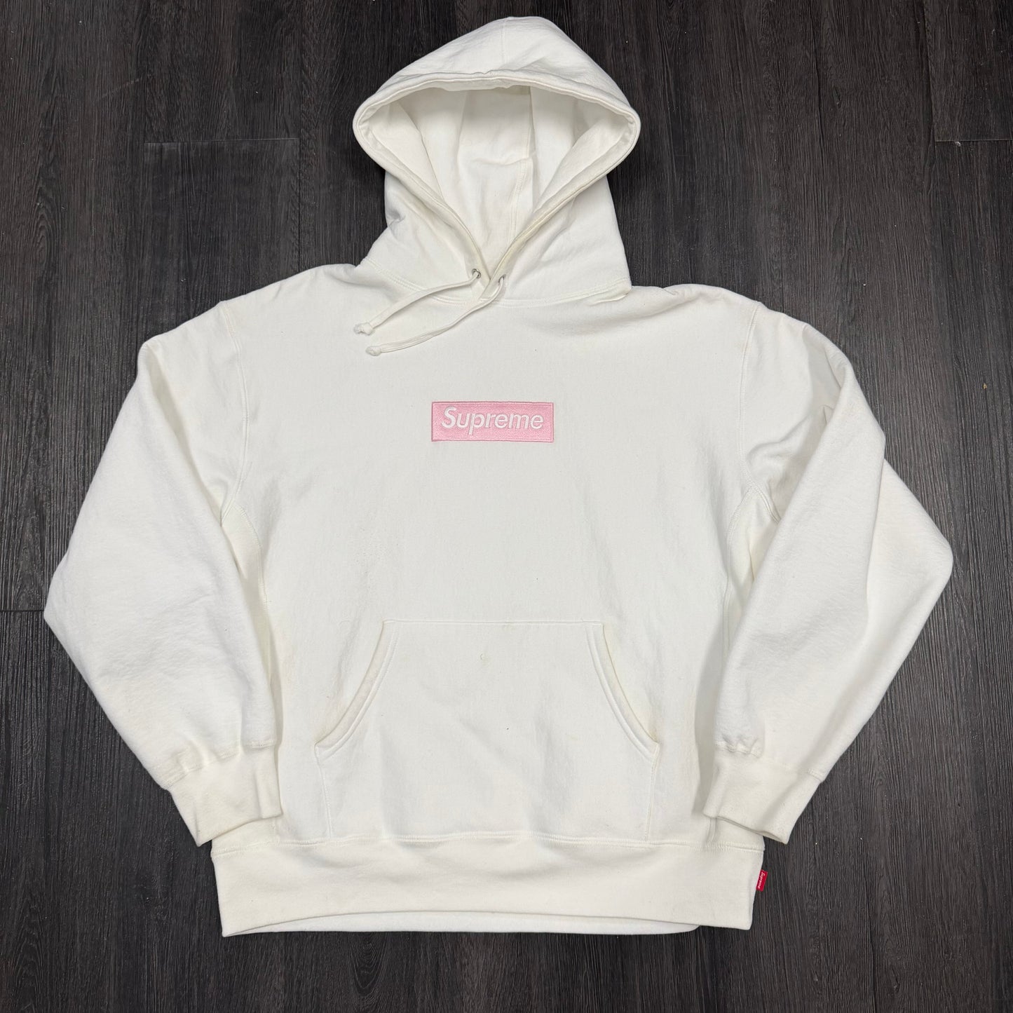 Supreme Box Logo Hooded Sweatshirt (FW25) White