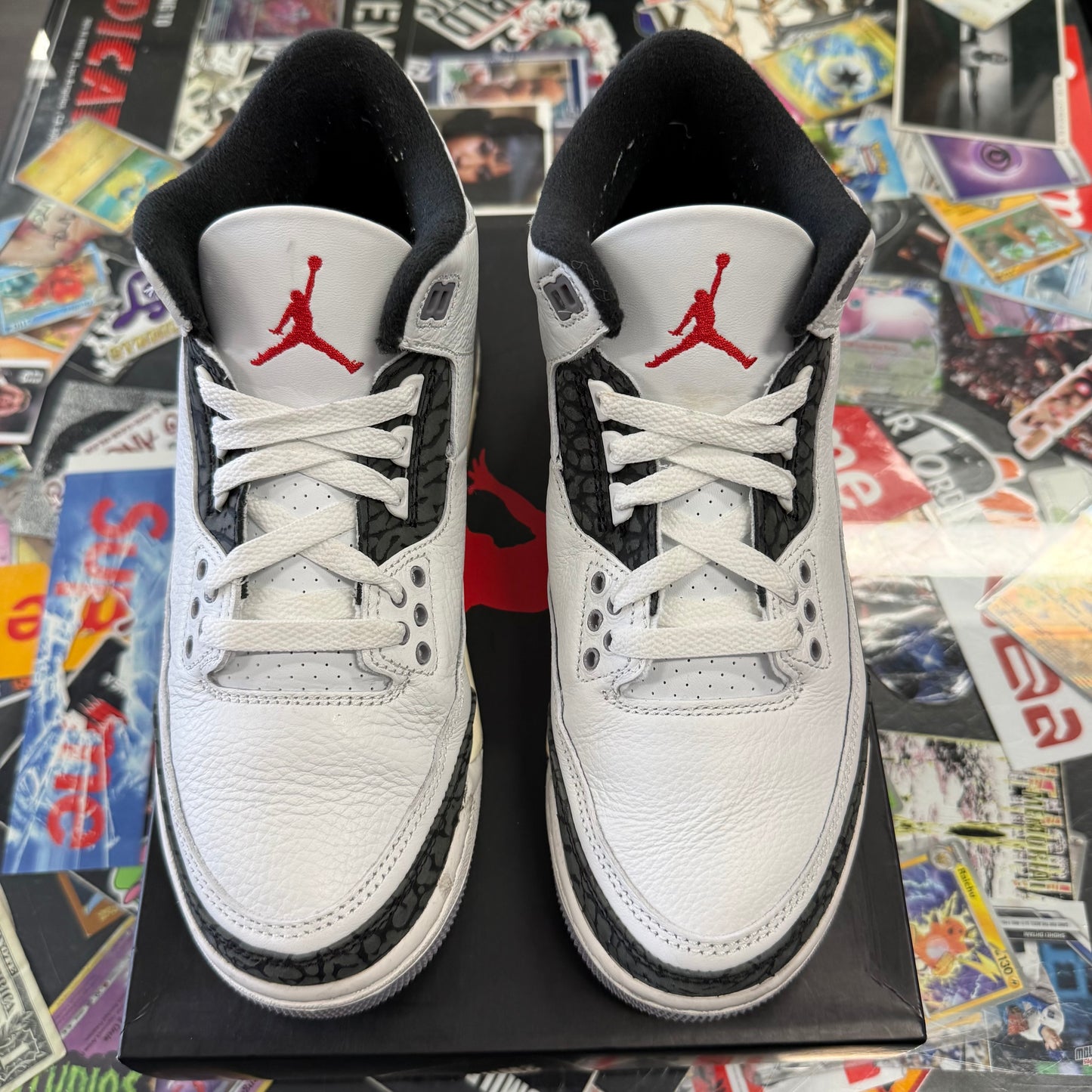 Jordan 3 Retro Cement Grey (GS)