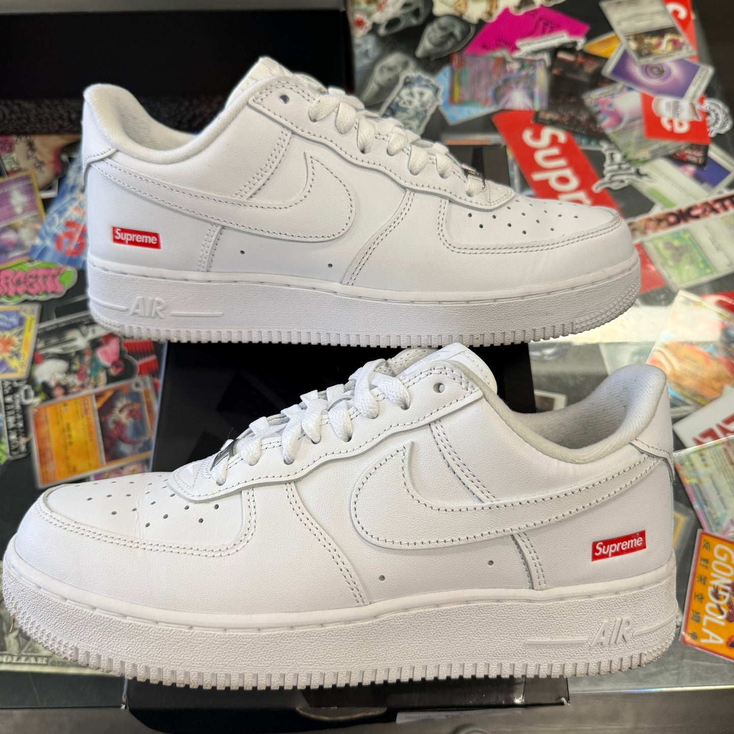 Nike Air Force 1 Supreme White U8