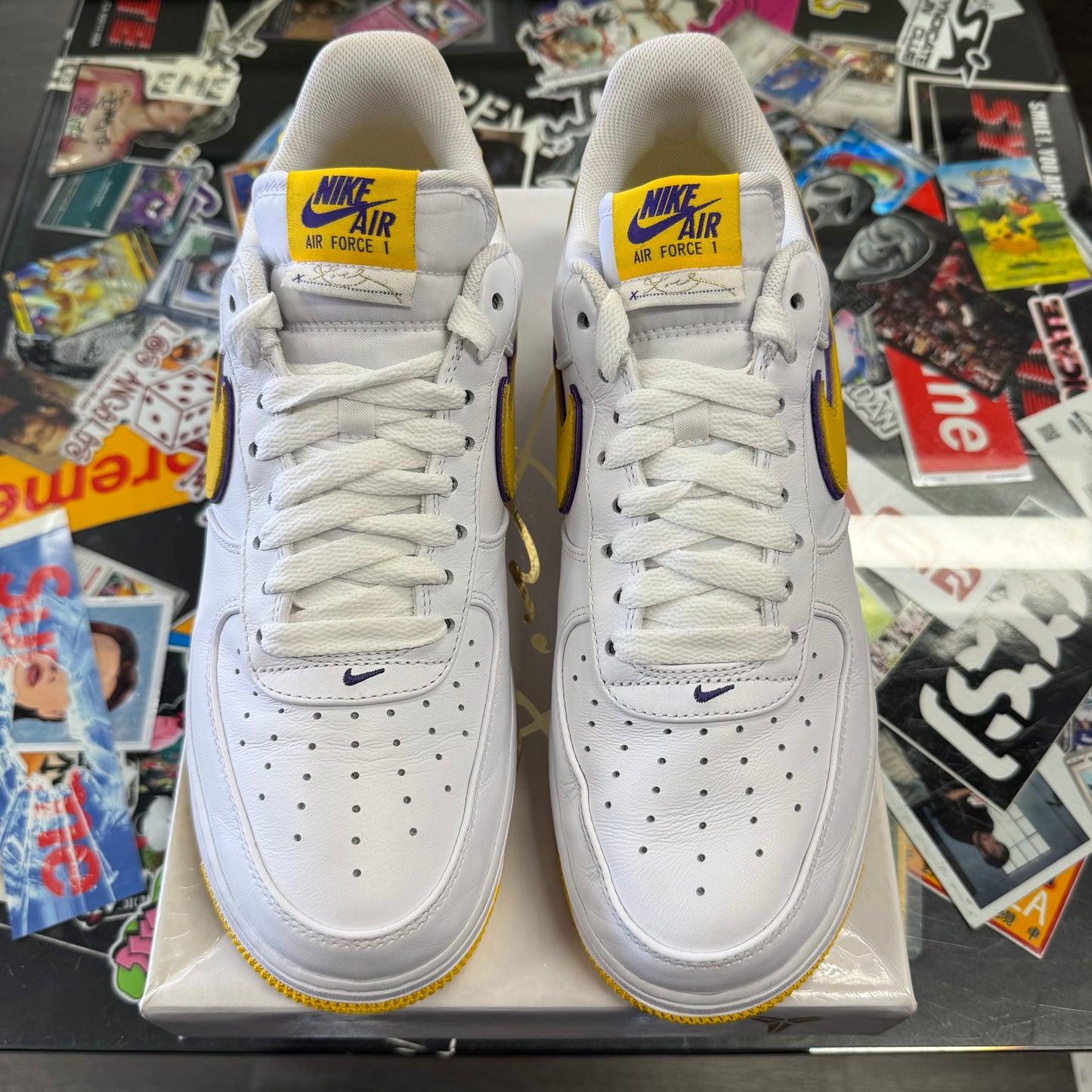 Nike Air Force 1 Low Retro QS Kobe Bryant Lakers Home U10.5