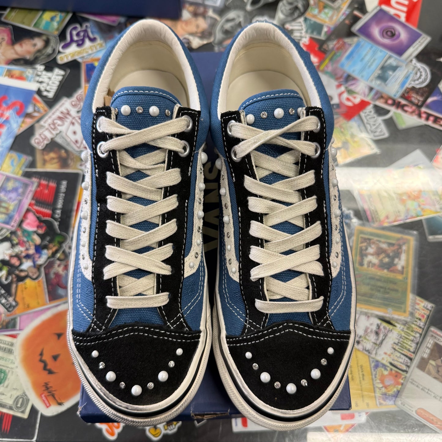 Vans LX Old Skool 36 Pearlized Pack Black Navy U8