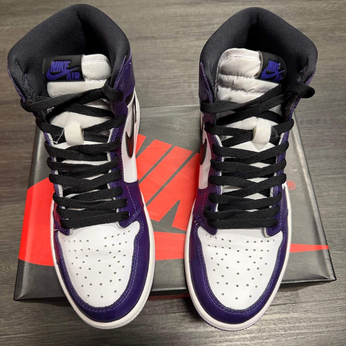 Jordan 1 Retro High Court Purple White U9