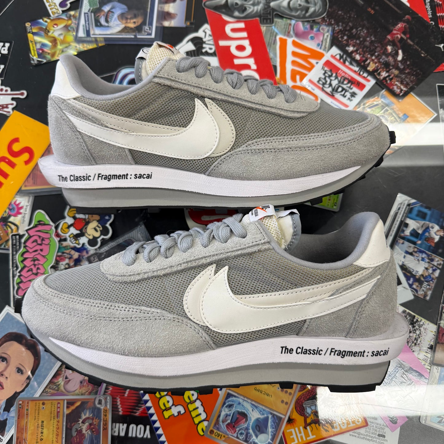 Nike LD Waffle Sacai Fragment Grey U10.5