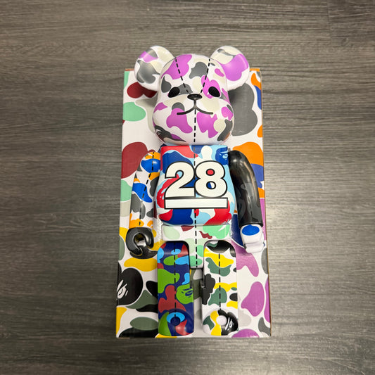 Bearbrick x BAPE 28th Anniversary Camo #1 400%