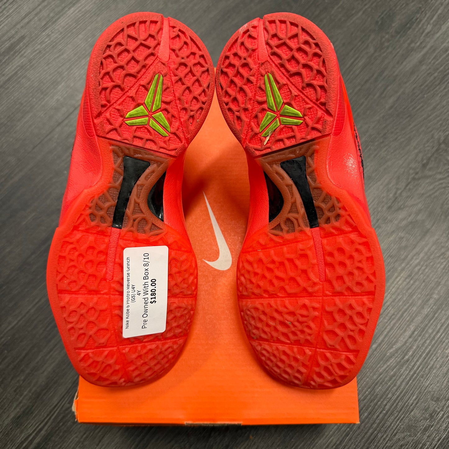 Nike Kobe 6 Protro Reverse Grinch (GS) U4Y