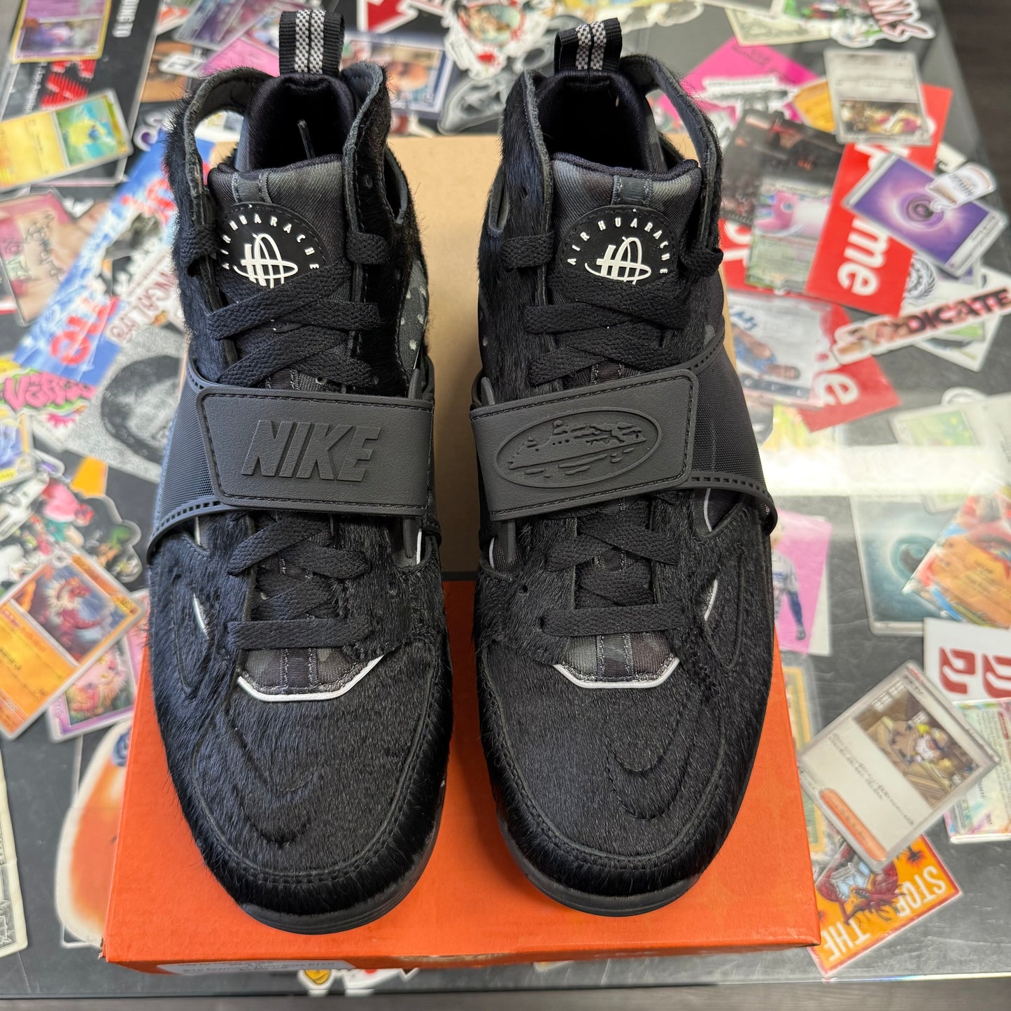 Nike Air Trainer Huarache Corteiz Black U8.5