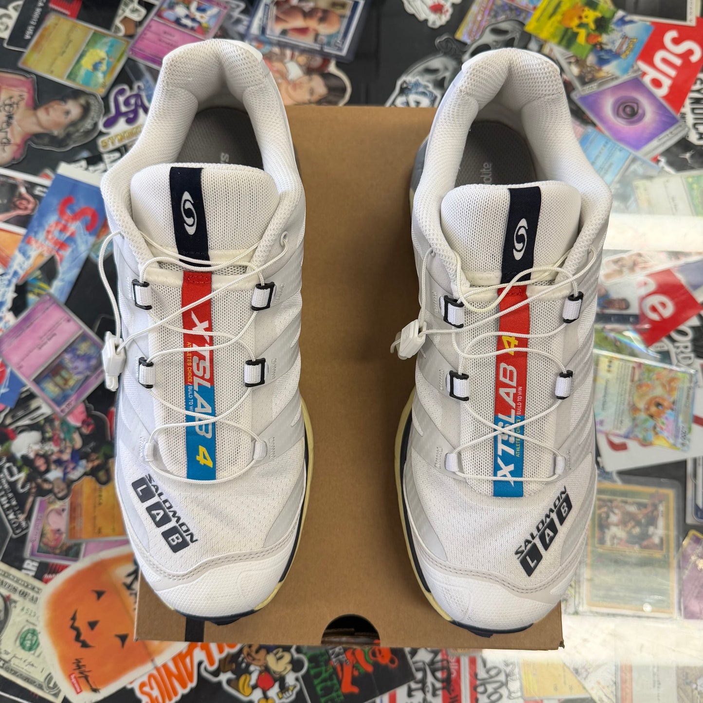 Salomon XT-4 OG White Lunar Rock Night Sky
