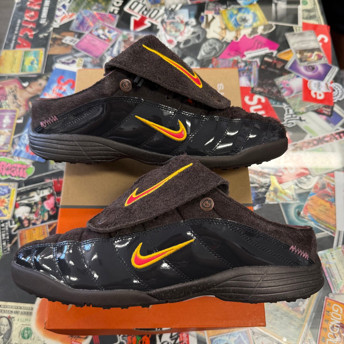Nike Total 90 Mule Kids of Immigrants Velvet Brown