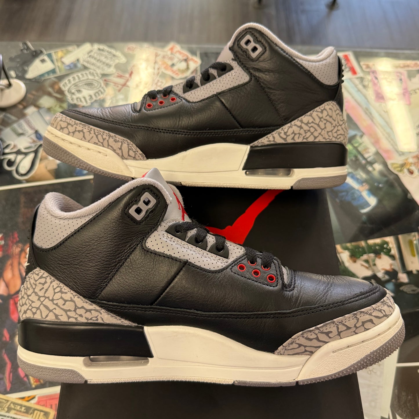 Jordan 3 Retro OG Black Cement (2024) U8