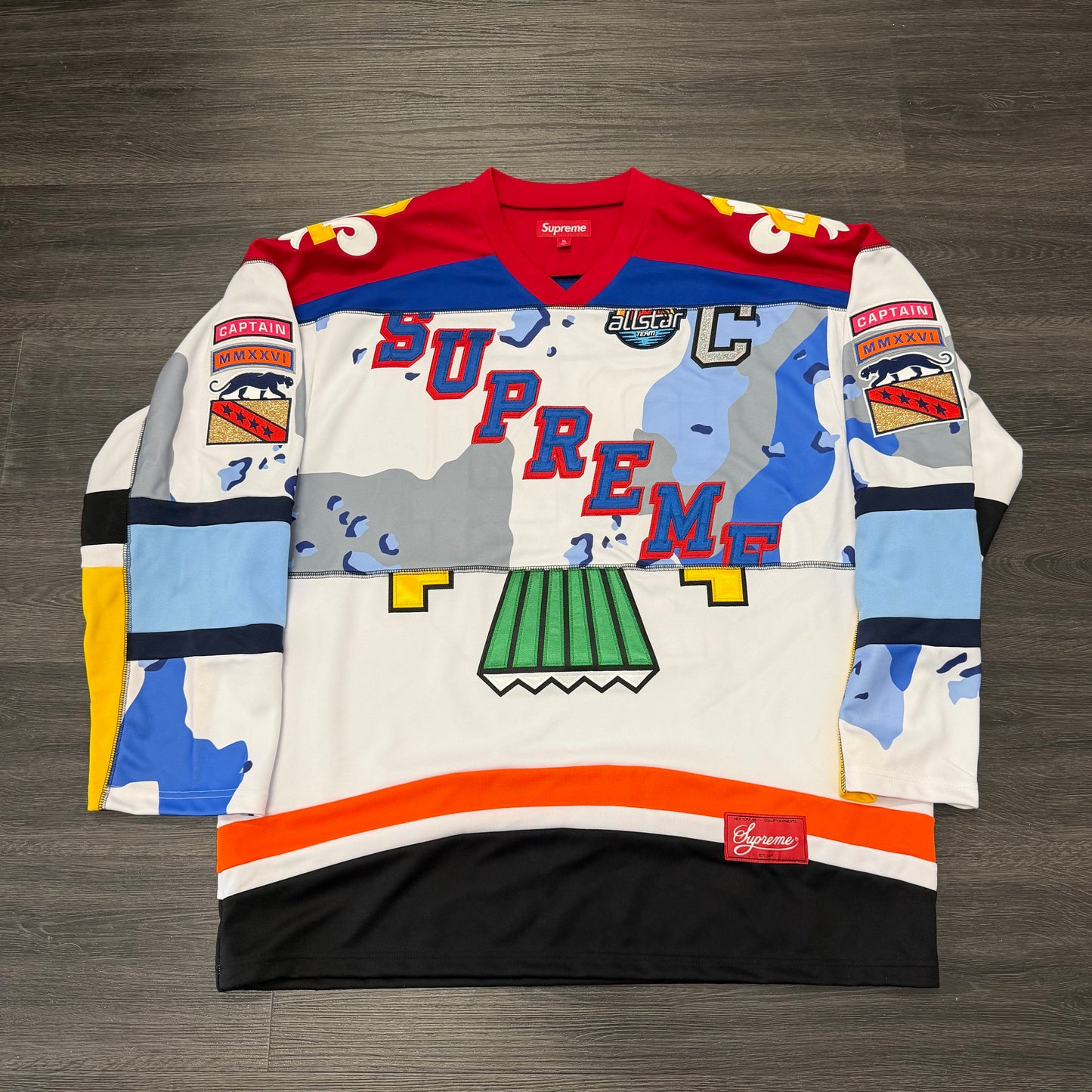 Supreme What The Jersey