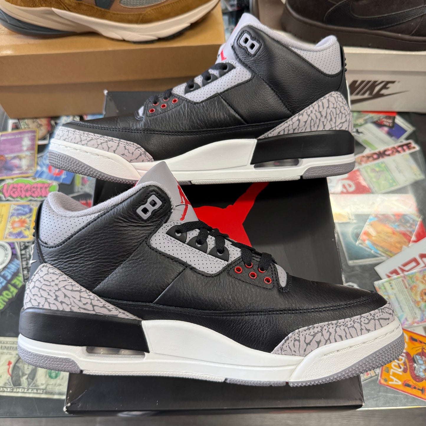 Jordan 3 Retro OG Black Cement (2024) U10.5