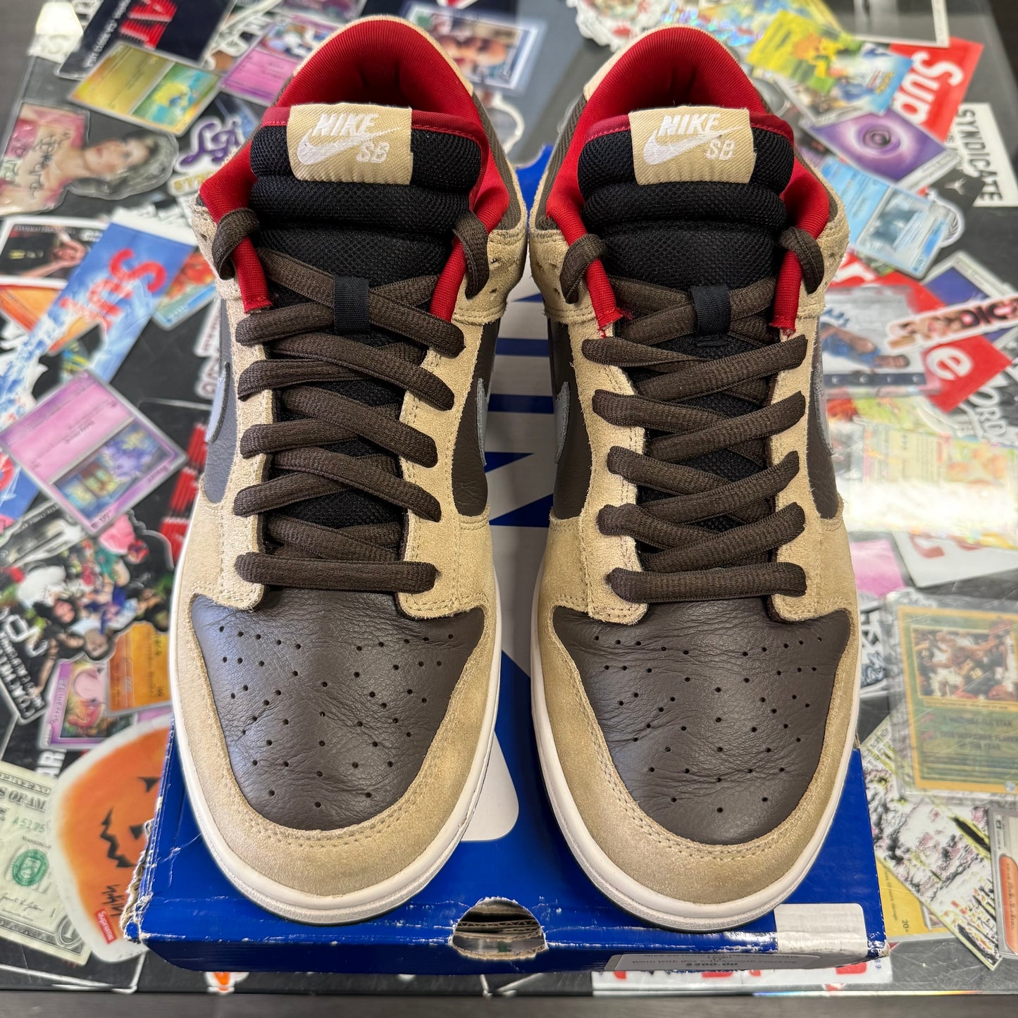 Nike SB Dunk Low Dark Chocolate Linen