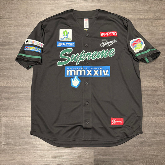 Supreme Chosen One Baseball Jersey Black