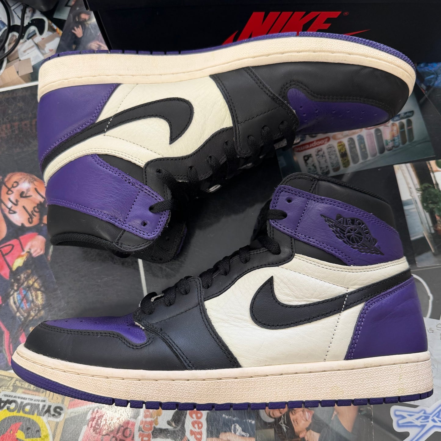 Jordan 1 Retro High Court Purple U