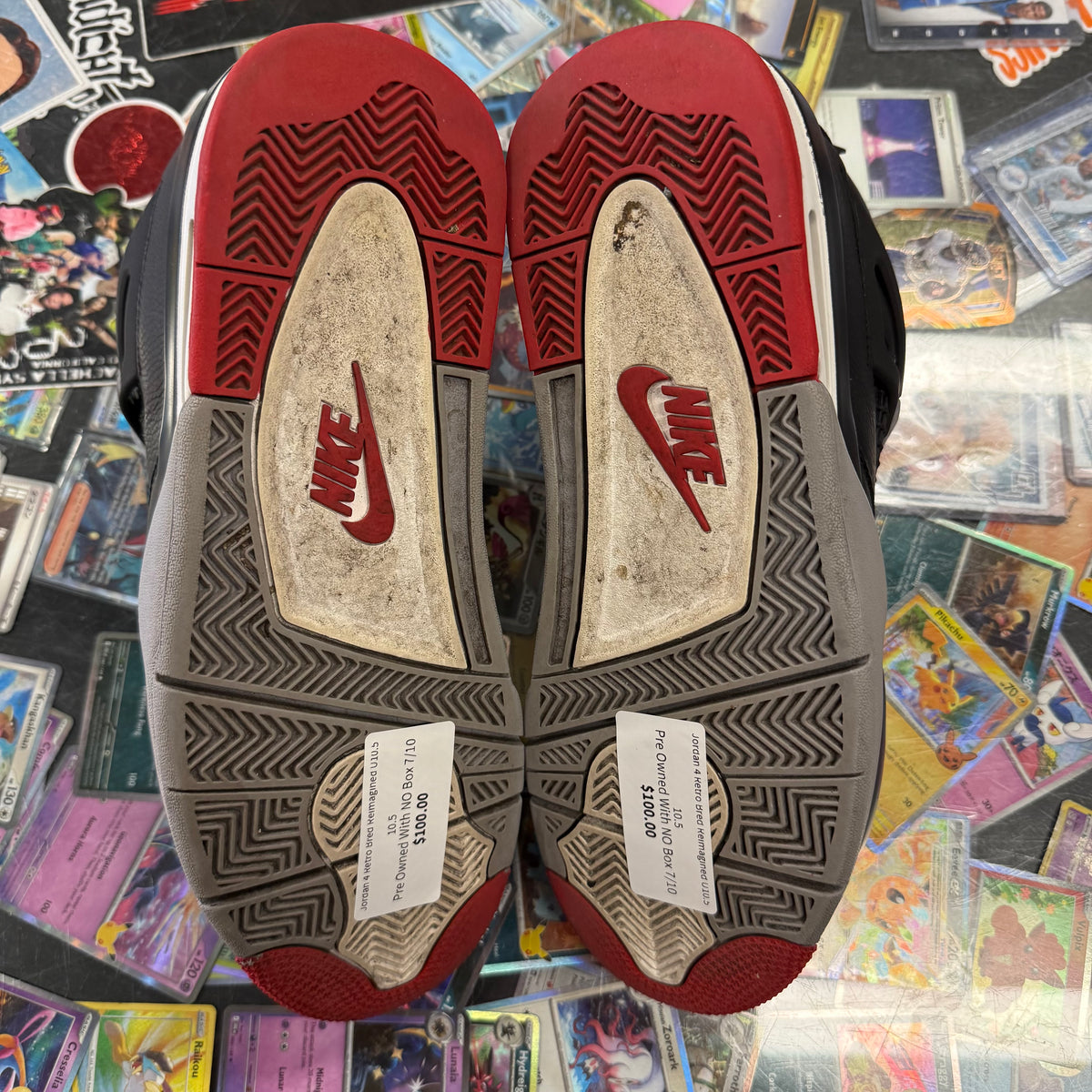 Jordan 4 Retro Bred Reimagined U10.5