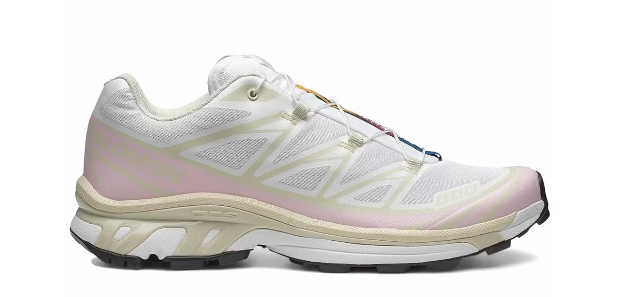 Salomon XT 6 White Almond Milk Fairy Tale